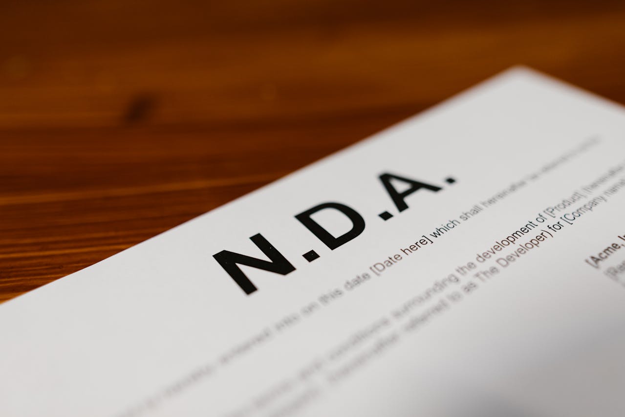 commercial contracts nda law